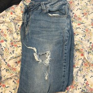 Maurice’s distressed plus size jeans
